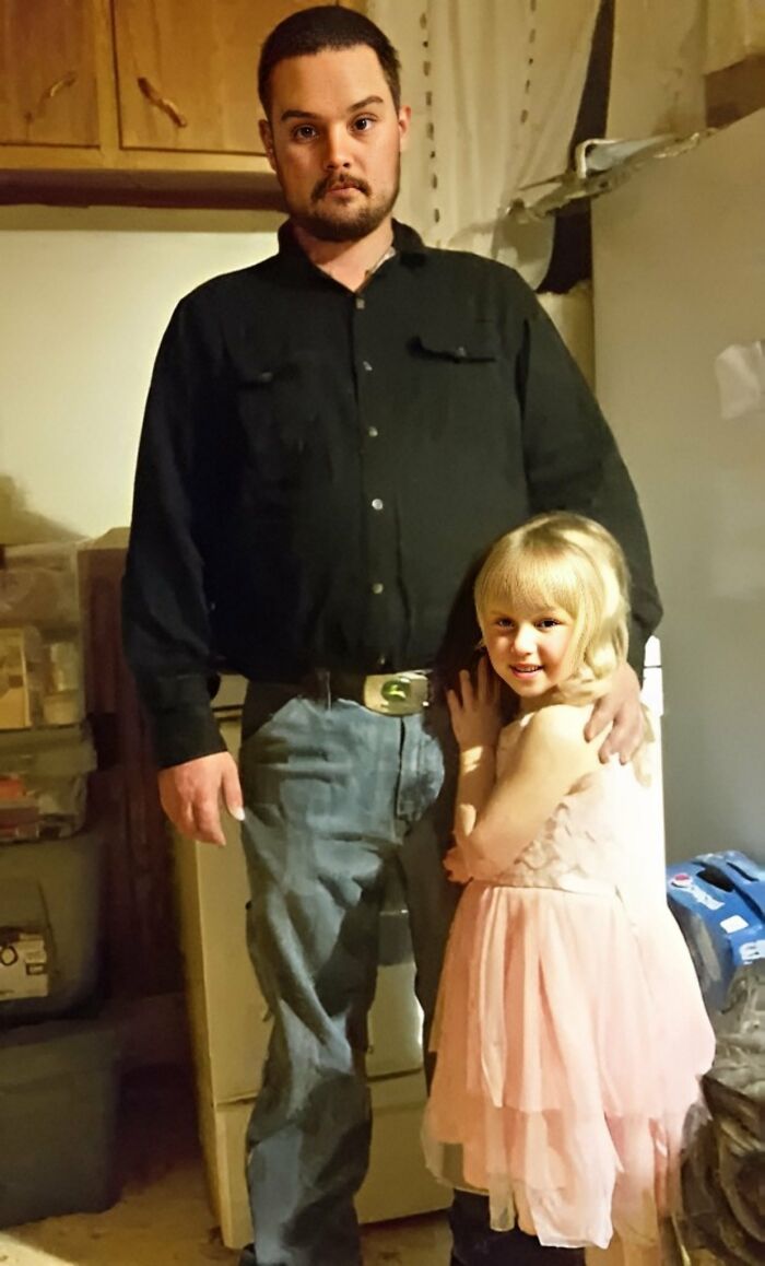 Father and young daughter standing in a dimly lit room, illustrating a soul-crushing accident involving a dad and his teenage child. Father and young daughter standing in a dimly lit room, illustrating a soul-crushing accident involving a dad and his teenage child.