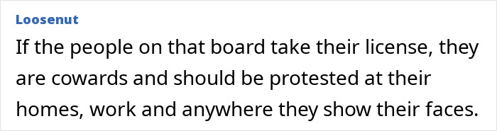 Comment criticizing board for potentially revoking paramedics license after saving snakebite victim with antidote. Comment criticizing board for potentially revoking paramedics license after saving snakebite victim with antidote.
