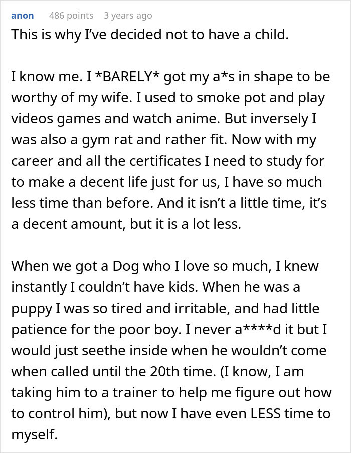 Screenshot of a forum post where a woman expresses fears about motherhood being hard and regretting having kids. Screenshot of a forum post where a woman expresses fears about motherhood being hard and regretting having kids.