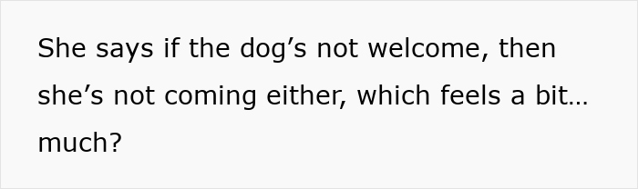 Alt text: Woman frustrated as her therapy dog gets banned from family barbecue, facing a reality check about pet acceptance. Alt text: Woman frustrated as her therapy dog gets banned from family barbecue, facing a reality check about pet acceptance.