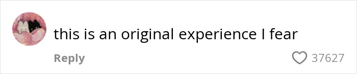 Screenshot of a social media comment reading this is an original experience I fear, related to a gay running club. Screenshot of a social media comment reading this is an original experience I fear, related to a gay running club.