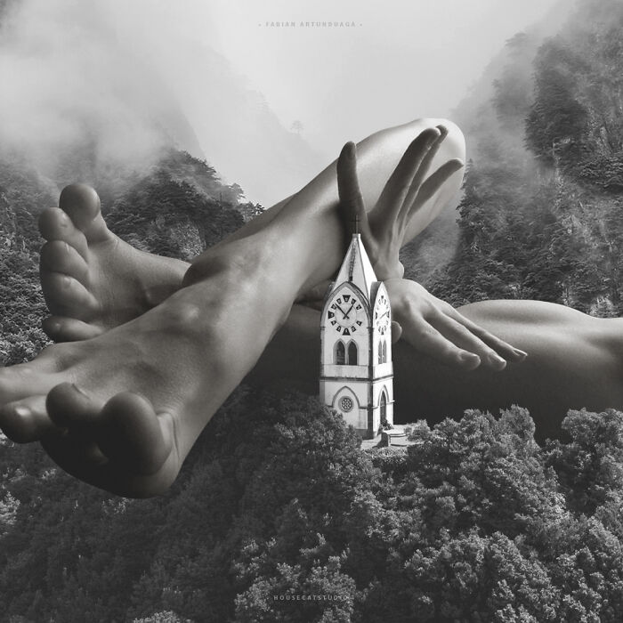 40 Nature Inspired Collages Tha Will Make Your Brain Hurt