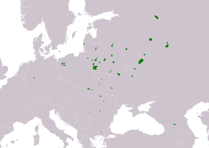 Map highlighting crucifixion sites in Europe with informative maps that might change your perspective on our world.