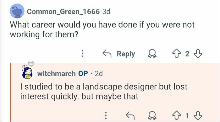 Reddit conversation showing a personal assistant answering questions about working for billionaires.
