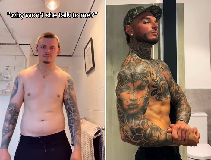 Before and after photos showing incredible transformations people went through after deciding they needed to change.