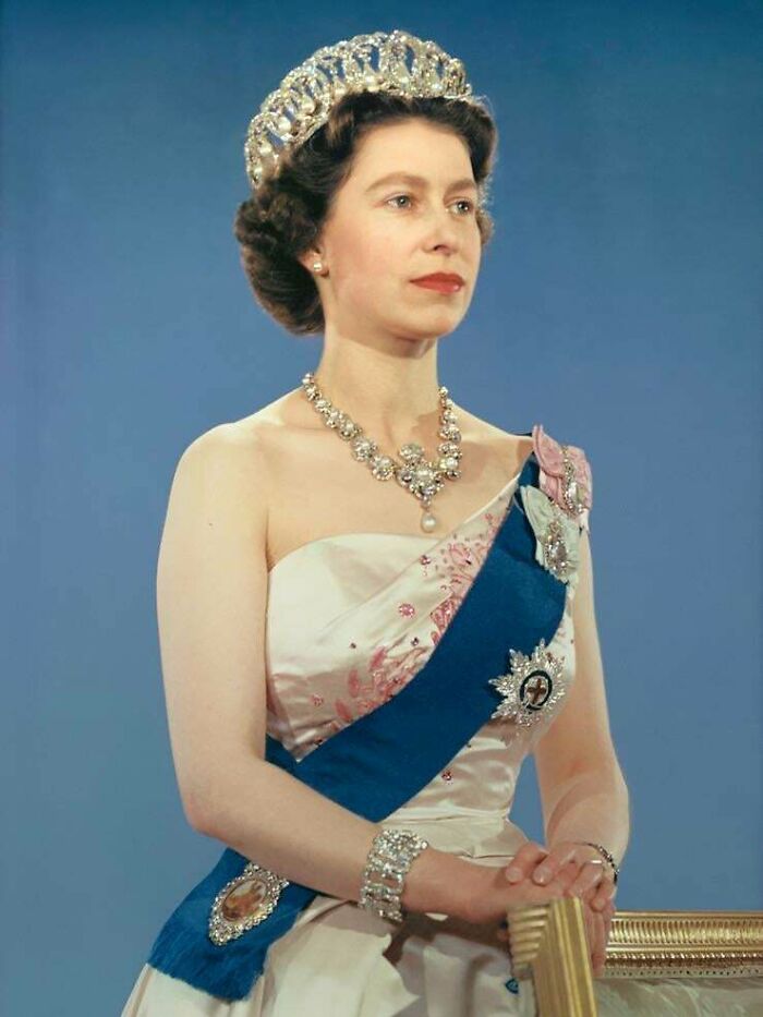 Royal woman wearing a tiara and sash, illustrating random comparisons that might mess with your perception of time.