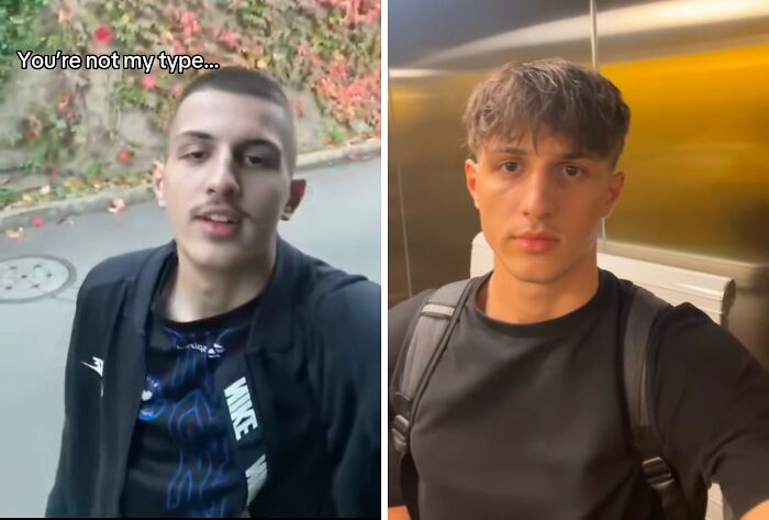 Before and after transformation of a young man showing an incredible change after deciding he needed to change.