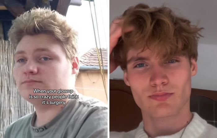 Side-by-side before and after photos showing incredible transformations people went through after deciding to change.