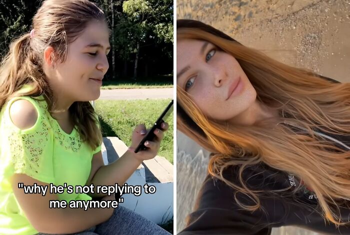 Side-by-side photos showing a young woman’s incredible transformations after deciding she needed to change.