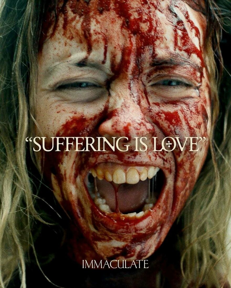 Close-up of a blood-covered Sydney Sweeney screaming, representing bold choices in Sydney Sweeney’s business ventures and net worth. Close-up of a blood-covered Sydney Sweeney screaming, representing bold choices in Sydney Sweeney’s business ventures and net worth.