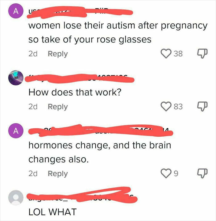 Screenshot of a social media conversation showing people confidently making and questioning incorrect statements.