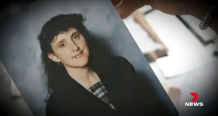 Photograph of a woman held by hand, illustrating chilling messages left by people before going missing.