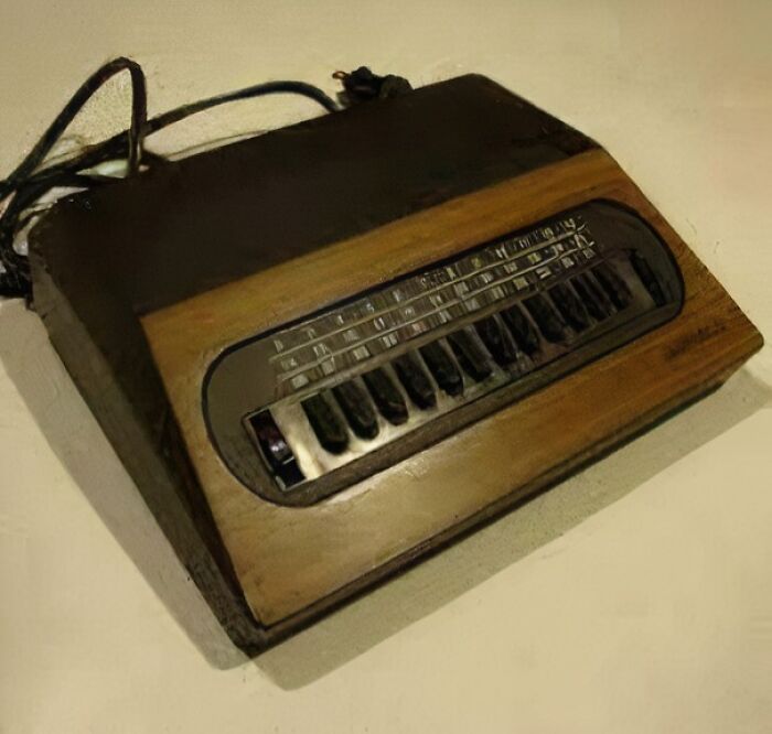 Vintage wooden musical instrument with black and white keys, evoking nostalgia and reminders of old age.