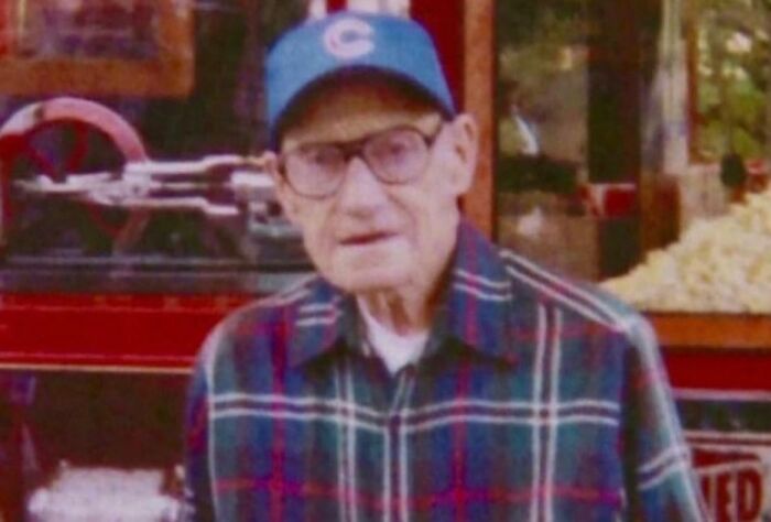 Elderly man who worked 67 years as a carpenter spending life savings to help students and young adults with college.