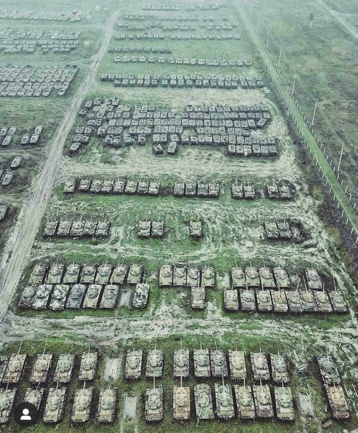 Abandoned Soviet Tanks In Siberia Found By Someone Using A Drone