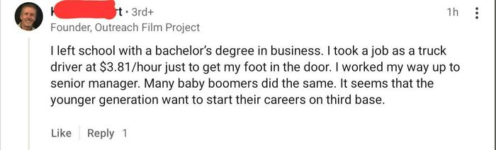 Comment on job experience and career progression, highlighting outrageous job requirements that made people nope out quick.