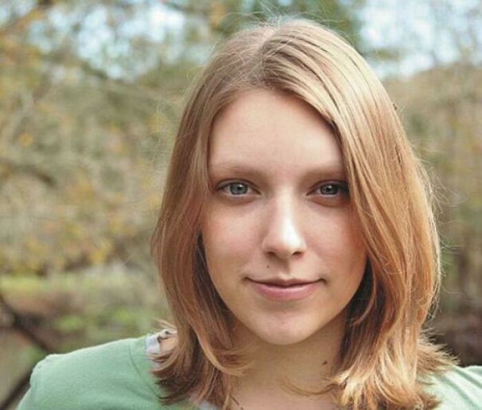 Young woman with light brown hair outside in a natural setting, representing still remains undiscovered to this day concept.