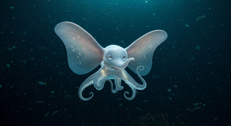 5. Dumbo Octopus