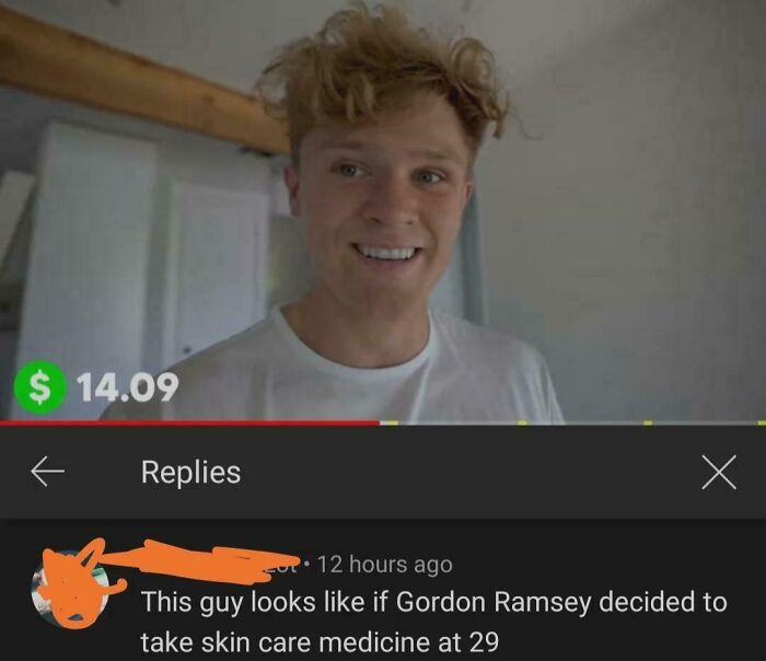 Young man with curly hair smiling in a casual setting illustrating times comments were better than the post.