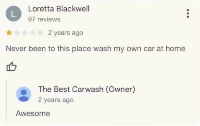 Screenshot of a funny online comment exchange showing times comments were better than the post.