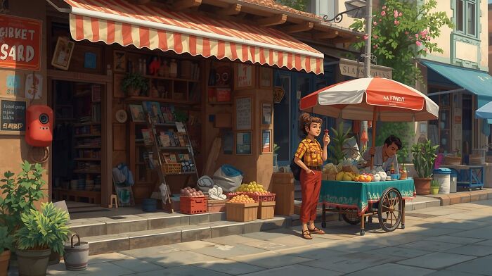 Colorful Little Stalls That Make The Streets Feel Alive