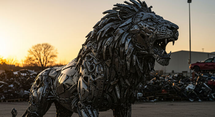 This Artist Turns Trash Into Stunning Sculptures (16 Pics)