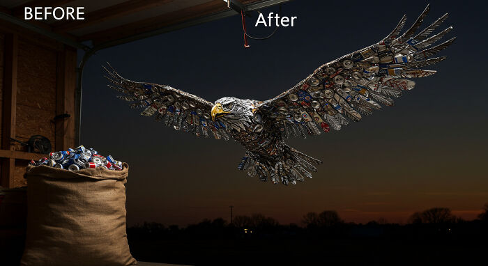 This Artist Turns Trash Into Stunning Sculptures (16 Pics)