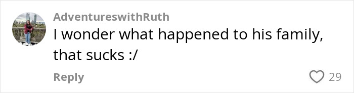 Comment expressing concern about the former Nickelodeon child star’s family situation while discussing homelessness. Comment expressing concern about the former Nickelodeon child star’s family situation while discussing homelessness.