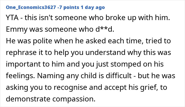Woman Doesn’t Trust Her Marriage After Husband Becomes Adamant About Naming Their Baby After Late GF Woman Doesn’t Trust Her Marriage After Husband Becomes Adamant About Naming Their Baby After Late GF