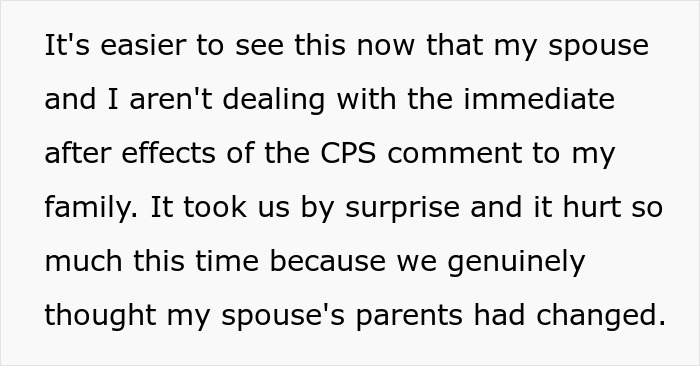 Person loses sleep over potential CPS call as spouse&rsquo;s parents disapprove of dogs inside the house.