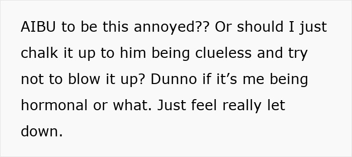Text message expressing frustration about dad forgetting to change diaper and feed son during first time caregiving.