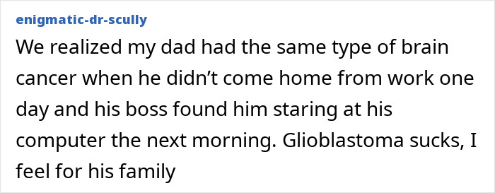 Screenshot of a forum post discussing a weird symptom Michael Bolton had before a heartbreaking brain cancer diagnosis.