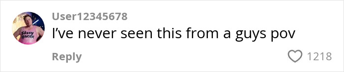 Comment by User12345678 discussing perspective on new bride’s side piece cheating during wedding week, text on a social app. Comment by User12345678 discussing perspective on new bride’s side piece cheating during wedding week, text on a social app.