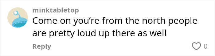 Comment from minktabletop discussing loudness related to Olympic Gold Medalist Keely Hodgkinson's jab at Americans.