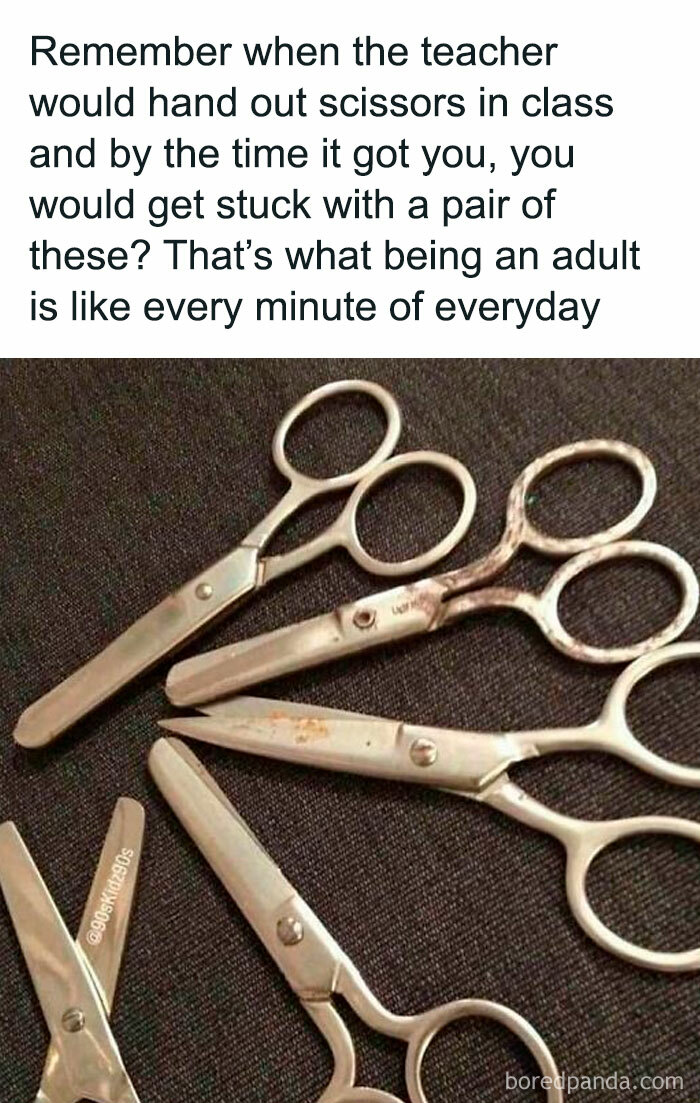Old rusty scissors representing relatable 90s memes for millennials who miss nostalgic childhood moments.
