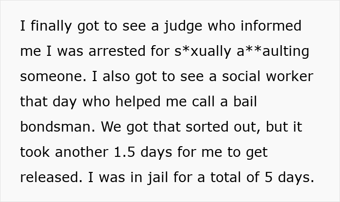 Man proven not guilty of a crime but still faces consequences, including jail time and legal challenges.