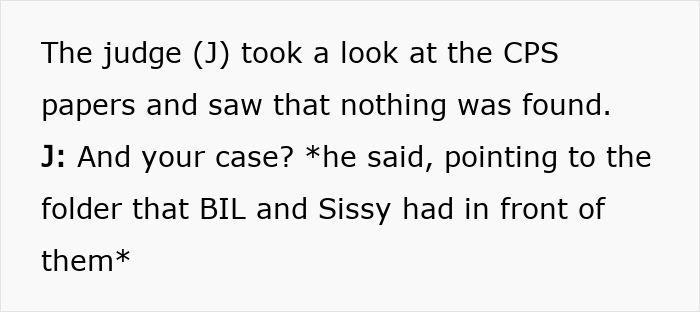 Judge reviewing CPS papers during a case involving a sister&rsquo;s mistaken adoption papers after a babysitting offer.