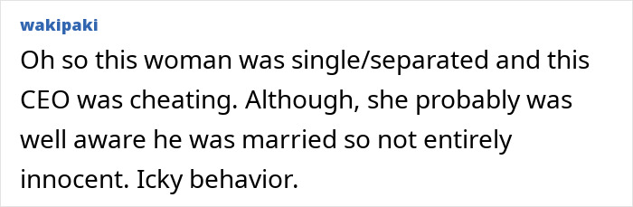 Comment discussing infidelity related to Coldplay KissCam saga and HR executive&rsquo;s husband attending concert with a date.