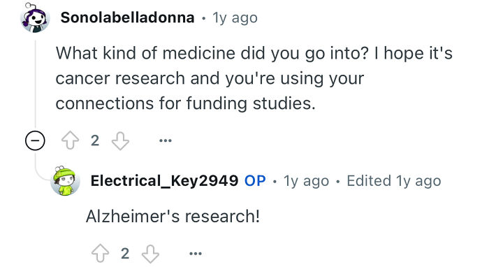 Reddit user who studied in a prestigious private school answers questions about medical research and funding.