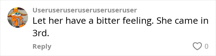 Comment on social media criticizing Olympic Gold Medalist Keely Hodgkinson's remarks about loud Americans.