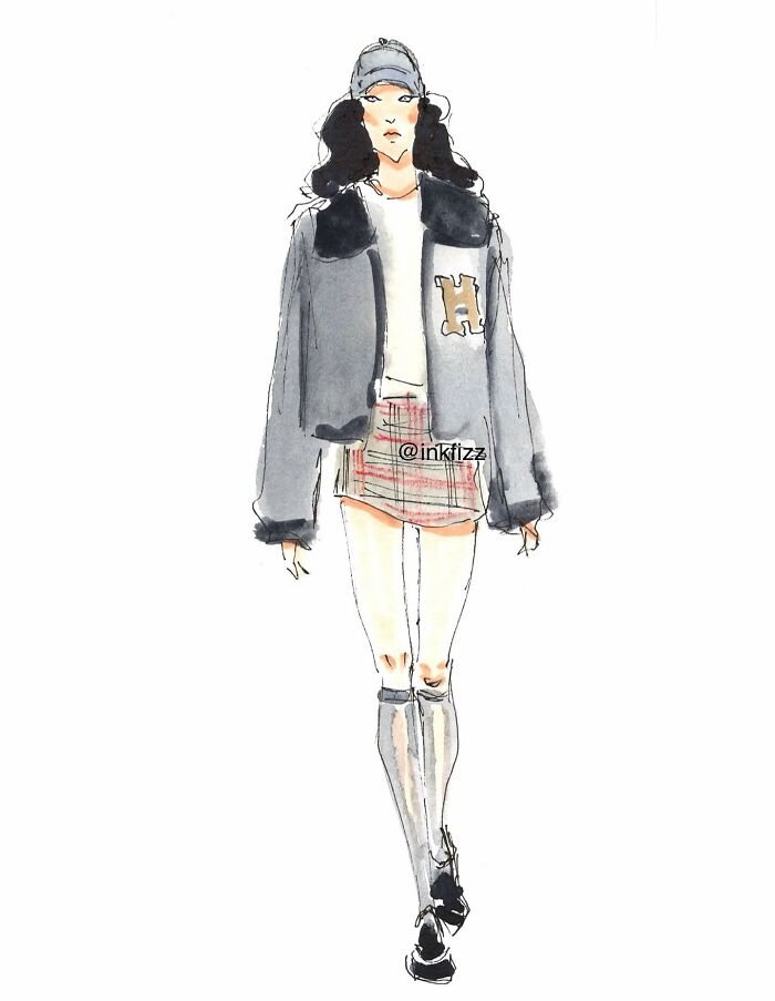 Behind The Scenes Of Live Fashion Sketching: Capturing Style In Minutes