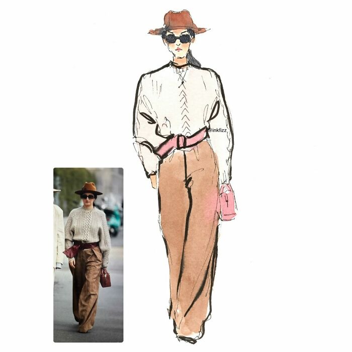 Behind The Scenes Of Live Fashion Sketching: Capturing Style In Minutes