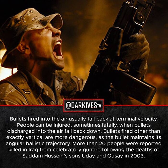 Soldier firing a gun amid fire, illustrating terrifying facts with dark and strange stories from our world.