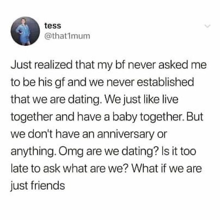 Text post about confusion in a relationship, featured in wholesome relationship memes beyond relatable content.