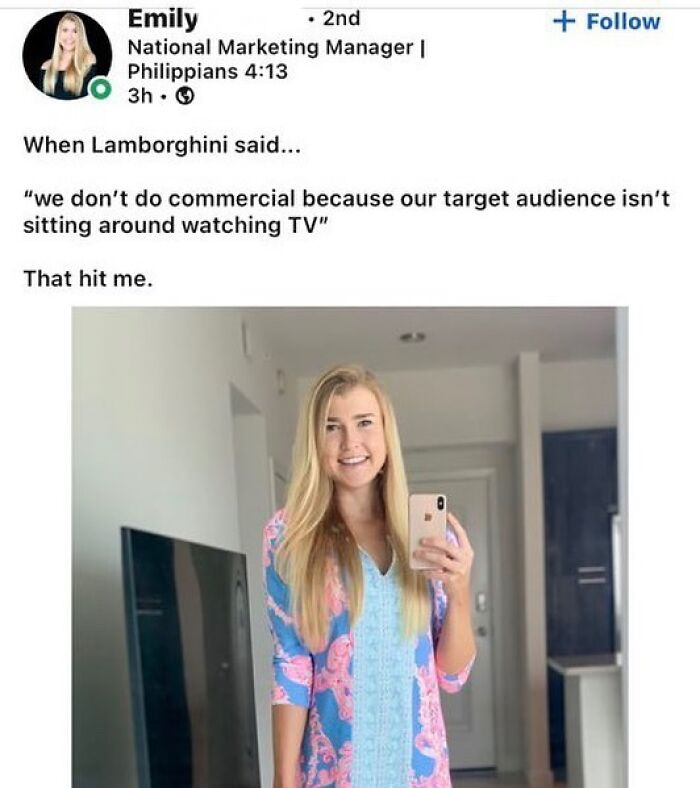 Woman taking a mirror selfie in a colorful dress, illustrating hustle culture and its impact on real life disconnect.