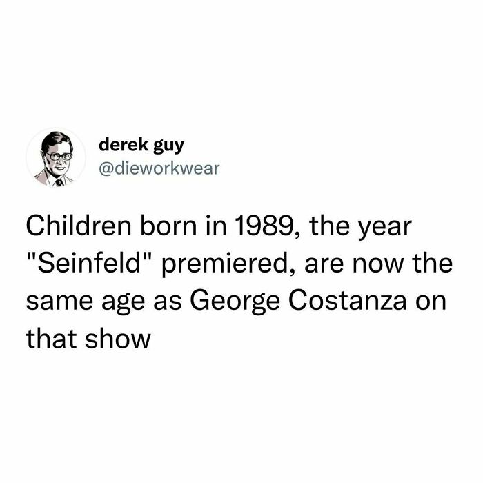 Tweet humor highlighting relatable human fatigue about aging and time passing, matching SEO keywords from hilarious relatable posts.