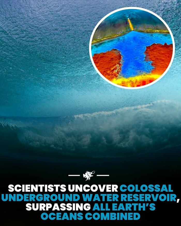 Colossal underground water reservoir discovered beneath ice, linked to deep sea images and fascinating ocean facts.