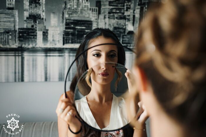 Mirror, Mirror In My Hand, Please Don’t Reveal My Wedding Jitters