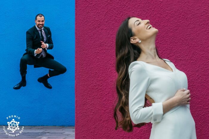 When Your Wedding Portraits Look Like A ’90s Pop Album Cover
