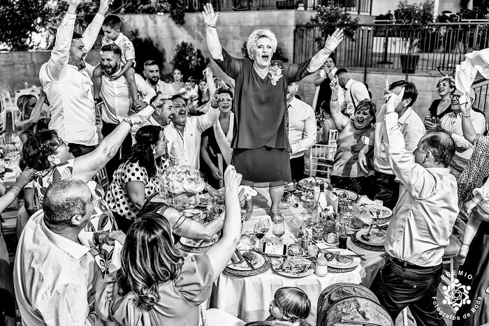 Grandma Just Turned The Wedding Into A Rock Concert